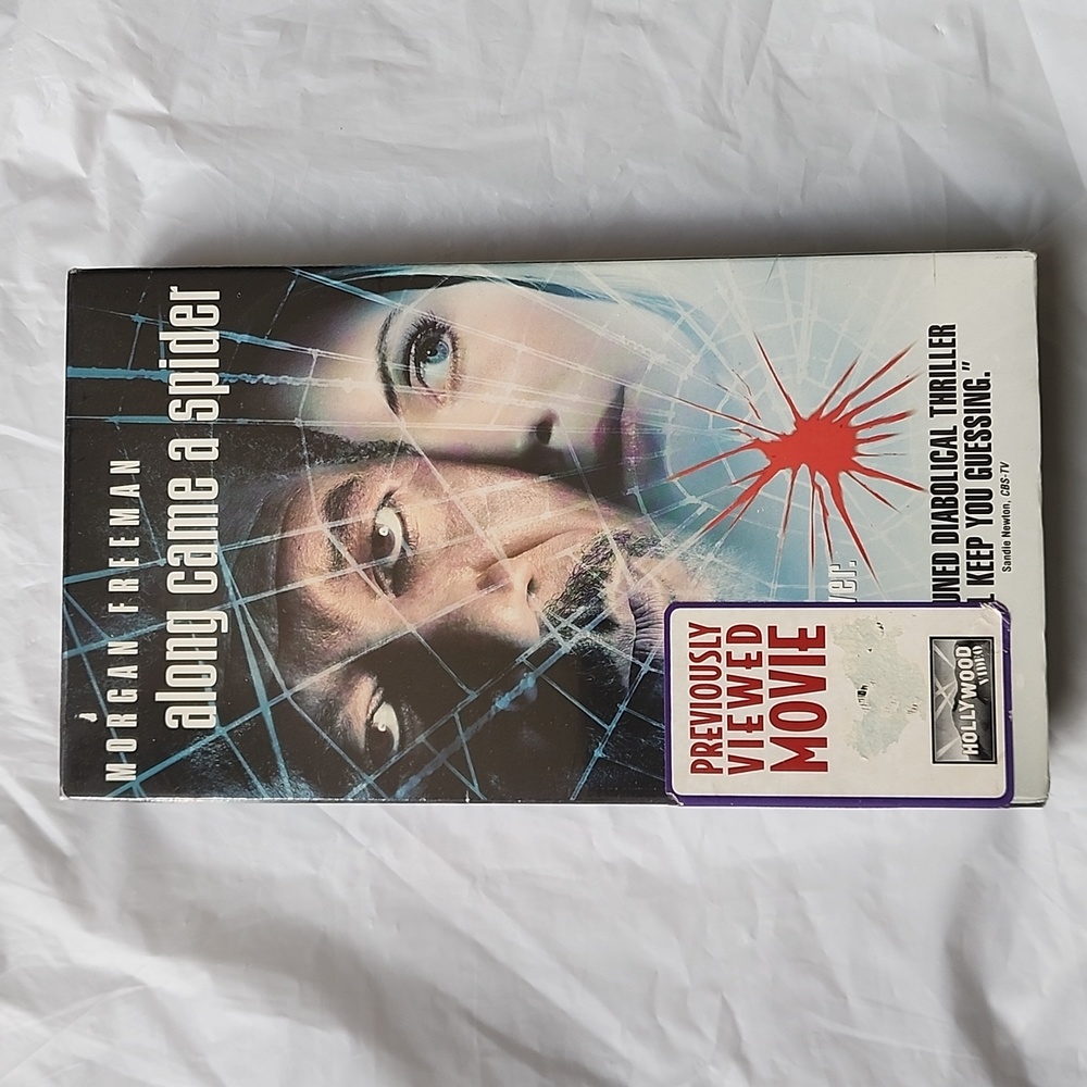 Along Came A Spider - Previously Viewed VHS Tape